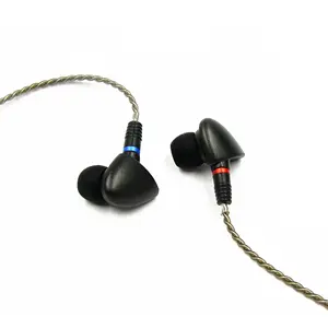 Kualitas Tinggi Fashion Di-Telinga Stereo Kabel Earphone, IE7 dengan MMCX Earphone Kepala headphone Kawat Dapat Dipisahkan dari Headphone