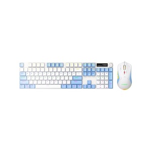 <span class=keywords><strong>Clavier</strong></span> mécanique FVQ600 Esports Gaming rétroéclairé arc-en-ciel, <span class=keywords><strong>clavier</strong></span> USB filaire 104 touches, ensemble souris, <span class=keywords><strong>support</strong></span> <span class=keywords><strong>ergonomique</strong></span> <span class=keywords><strong>pour</strong></span> ordinateurs portables - Product Image 5