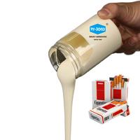 Filtre en forme de cigarette non toxique, de qualité alimentaire, liquide de page, colle blanche, similaire à l'eau, adhésif de tabac