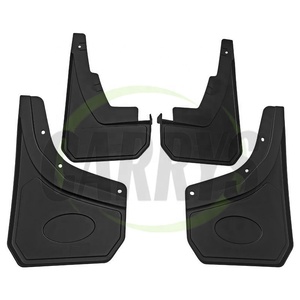 Black Front Rear <strong>Mud</strong> Guard Splash Mudguard <strong>Mud</strong> <strong>Flaps</strong> for 2020-2025 Land Rover <strong>Defender</strong> 90 110 Car Exterior Accessories - Product Image 3