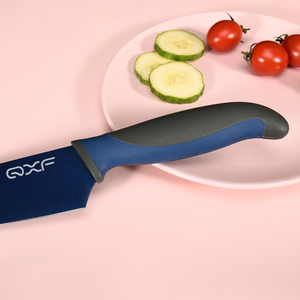 <span class=keywords><strong>Amazon</strong></span> Top vendedor recubierto <span class=keywords><strong>de</strong></span> Color profesional 8 pulgadas Chef <span class=keywords><strong>de</strong></span> <span class=keywords><strong>cocina</strong></span> cuchillo con mango <span class=keywords><strong>de</strong></span> plástico - Product Image 4