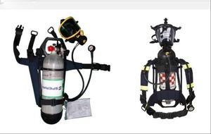 Appareil respiratoire d'évasion de lutte contre les incendies: SCBA à pression positive avec masque facial PANO à cylindre d'air de 6,8 L - Product Image 4