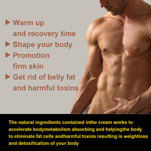 EELHOE Body Beauty Fat Burt Shaping Slimming Tighten Herbal Ginger Extract Sculpting Abdominal Muscle Cream Pour Hommes - Product Image 3