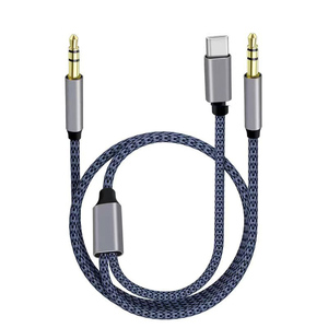 Bán Buôn Tùy Chỉnh 3in1 2in1 3.5Mm Nam Để 3.5Mm/USB A/USB Loại C/8Pin Nam AUX Cáp Âm Thanh Cho <span class=keywords><strong>Apple</strong></span> Android Âm Thanh Xe Hơi Tai Nghe - Product Image 3