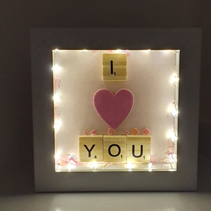 Boîte carrée noire et blanche personnalisée, <span class=keywords><strong>4x4</strong></span>, 8x8, 10x10 pouces, 3cm de profondeur intérieure, cadre de boîte d'ombre à lumière LED - Product Image 2