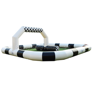 Voiture <span class=keywords><strong>de</strong></span> course <span class=keywords><strong>de</strong></span> <span class=keywords><strong>piste</strong></span> <span class=keywords><strong>de</strong></span> voiture <span class=keywords><strong>de</strong></span> pare-chocs gonflable Jeux <span class=keywords><strong>de</strong></span> plein air pour enfants Jeux gonflables pour adultes - Product Image 3