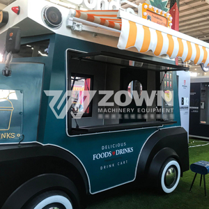 BBQ Fast Food Truck Mobile Pizza Vending Food Cart for Restaurants Food Retail Industries - Product Image 1