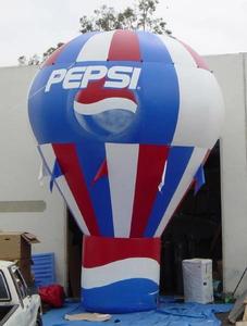 Ballon publicitaire gonflable Aero Outdoor, modèle en tissu Oxford, ballon à air chaud suspendu pour exposition - Product Image 4