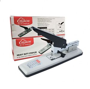 Engrapadora Manual de Metal HUACHI para 100 Hojas, Máquina Encuadernadora Multifunción de Alta Resistencia - Product Image 4