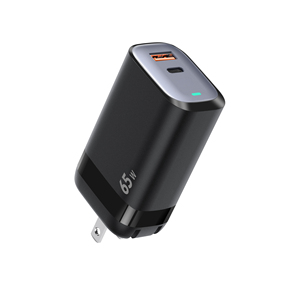 Oem ODM 65W sạc du lịch sạc nhanh QC3.0 sạc điện thoại di động thông minh SCP Tính năng EU cắm gan 20V USB Loại C PD tường sạc - Product Image 2