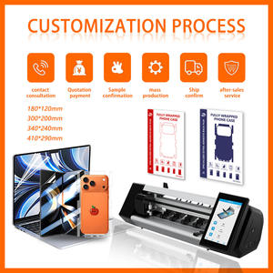 Film de protection universel pour téléphone portable en hydrogel haute définition/givré avec machine de découpe transparente en TPU - Product Image 3