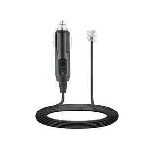 Câble d'alimentation pour chargeur de voiture, accessoire pour corset passeport, détecteur de Radar en platine, 9500IX, 9500I