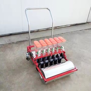 เครื่องปลูกพืชแบบเข็นมือใหม่ 1 2 3 4 5 6 แถว สำหรับปลูกเรพซีด ข้าว และผัก - Product Image 3