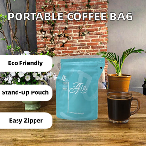 Bolsa Portátil para Preparar Café, Cafetera de Goteo para Viajes y Campamentos, Bolsa con Boquilla, Filtro Reutilizable para Café Frío o Caliente, 250ml 400ml 500ml 1L - Product Image 2