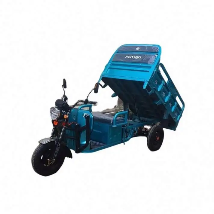 Standard 12V Triciclo Gasoline Tricycle Taxi For Transportation