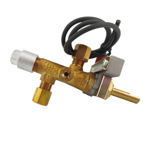 Enchufe de seguridad y control de gas de latón con estructura de enchufe y cable, enchufe de control de gas de latón ecológico - Product Image 1