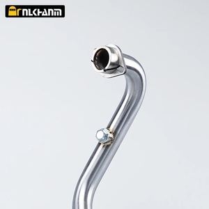 Système d'échappement moto <span class=keywords><strong>ZONTES</strong></span> <span class=keywords><strong>R</strong></span> T X 2021 – Nouveau silencieux modifié en acier inoxydable avec catalyseur et tube de liaison intermédiaire avant - Product Image 3