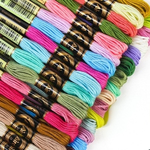 Kit de Broderie Point de Croix DIY DMC482 Couleurs Variées 8 Mètres – Fils pour Matériel de Pointage – Vente en Gros - Product Image 1