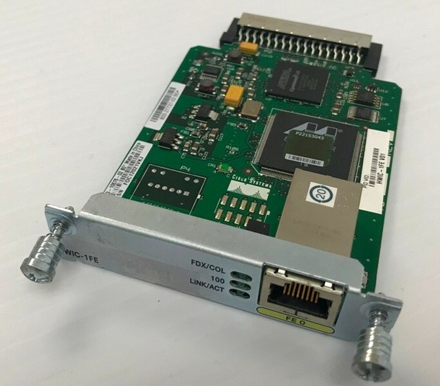 HWIC-1FE Fast Ethernet Layer 3 WAN Interface Card