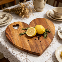 Plateau en bois pour mini cheesecakes et boîtes cadeaux, petit plancher à découper en bois souvenir