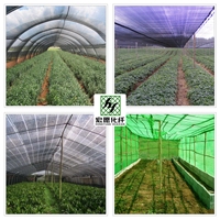 Toit de protection robuste en filet tissé HDPE stabilisé aux UV pour abri de chèvres, bloquant 80 % de la lumière solaire pour garder les chèvres calmes par les après-midi chauds