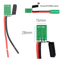 Interrupteur à distance sans fil 433 MHz DC 3,6 V-24 V, module émetteur RF 1 canal, récepteur relais 433,92 MHz, kit de commande de lumière LED