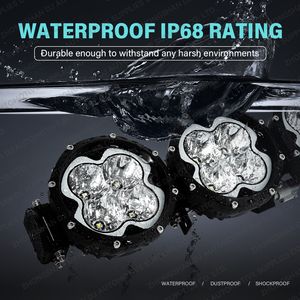 48 pulgadas 12V amarillo Super brillante LED montaje en techo todoterreno conectable Modular Led Barra de luz para Polaris camión barra auxiliar luz 4X4 - Product Image 4