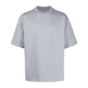 Camiseta Oversize Unisex de Algodón 100% de Alto Gramaje con Hombros Caídos, Lisa y de Alta Calidad, Fabricante de Camisetas - Product Image 3