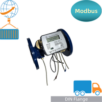 High Flow Ultrasonic Heat Flow Meter Static Ultrasonic Sensor Thermal Power Plant Heat Energy Calculation Meter OEM Support