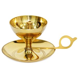 Pure Brass Diya Jyot Plate Handle Handcrafted Indian Oil <b>Lamp</b> Pooja Aarti Festival Wedding Decor Traditional Home Temple <b>Glitter</b> - Product Image 1