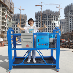 Plataforma Suspendida <span class=keywords><strong>de</strong></span> Acero para Andamios Eléctricos <span class=keywords><strong>de</strong></span> 300 kg Usada para <span class=keywords><strong>Limpieza</strong></span> <span class=keywords><strong>de</strong></span> Ventanas y Pintura <span class=keywords><strong>en</strong></span> <span class=keywords><strong>Altura</strong></span> - Product Image 5