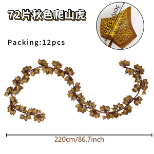 Plante artificielle populaire en plastique escalade <span class=keywords><strong>vigne</strong></span> décoration suspendu et enroulement tuyau <span class=keywords><strong>vigne</strong></span> <span class=keywords><strong>vrilles</strong></span> lierre - Product Image 2