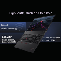 2025 alto rendimiento Lenovo ThinkPad T16 2GB DDR5 1TB SSD 16 pulgadas IPS Wifi7 ingeniero de negocios ordenador portátil