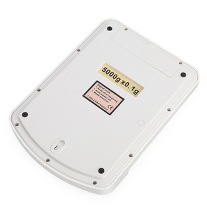 Balance de cuisine électronique SF-400A 10 kg, balance alimentaire numérique pour la pâtisserie et les herbes médicinales, corps en plastique, fonctionne sur piles - Product Image 4