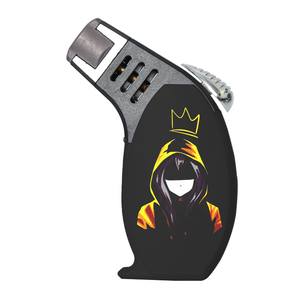 Encendedores de Antorcha Inclinados de Gas Recargables, Resistentes al Viento, con Llama Azul, Personalizables con Logotipos, Tendencia 2025, Regalos Empresariales - Product Image 3