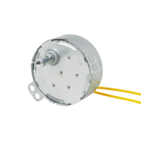 Moteur synchrone à aimant permanent monophasé antidéflagrant de haute qualité 208-240V 5W 5RPM à montage sur panneau pour antenne électrique