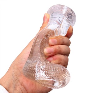 Transparenter Herren Kanten Trainer Cup Delay Mastur bator für Eichel Stimulation und Ausdauer Übung <span class=keywords><strong>Sexual</strong></span> Health Toy - Product Image 3