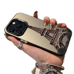 เคสโทรศัพท์มือถือลายหอไอเฟล ปารีส วัสดุ PC สไตล์ Ins ป้องกันการกระแทก สำหรับ 16/15/<span class=keywords><strong>14</strong></span>/17 <span class=keywords><strong>Pro</strong></span> <span class=keywords><strong>Max</strong></span>/Air - Product Image 5