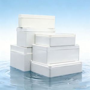 Caja de Conexiones EBM HF-H IP65 Impermeable de ABS/PC para Uso en Exteriores - Carcasa Personalizable OEM con Acabado Arenado - Product Image 3