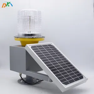 太阳能航空障碍灯船用 led 障碍物闪烁警告灯