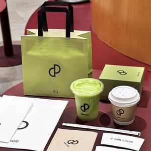 ถุงกระดาษเคลือบแว็กซ์กันไขมันสำหรับเบเกอรี่ คุกกี้ ขนมขบเคี้ยว เฟรนช์ฟรายส์ พิมพ์โลโก้ได้ สีขาว เกรดอาหาร - Product Image 5