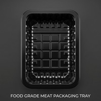 Emballage personnalisé en blister pour steak, bœuf, porc, poulet, emballage en plateau pour viande en PP de qualité alimentaire