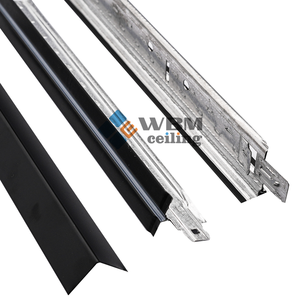 Trắng thạch cao Trần gạch cho phòng <span class=keywords><strong>t</strong></span>ắm mạ kẽm thép thả trần với <span class=keywords><strong>T</strong></span>-Bar Runner đồng bằng treo lưới hệ thống - Product Image 2