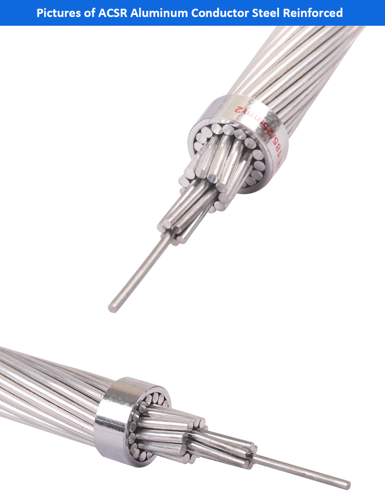 Overhead Transmission High Voltage bare conductor cable ACSR AAC AAAC