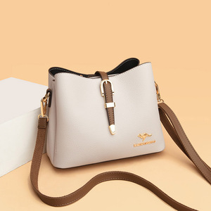 New Factory Wholesale Large Capacity Women's Handbag <b>Tote</b> Shoulder Bag Pu Leather Lady Fashion Designer Messenger Bag - Product Image 4