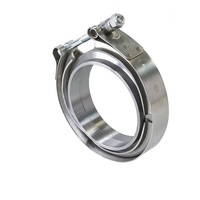 Pièces automobiles Collier de serrage en V à loquet à dégagement rapide en acier inoxydable 304 robuste