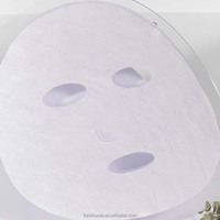 Vente en gros de drap de visage en tissu non tissé feuille de masque facial sec masque de peau propre beauté