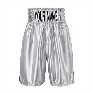 Pantalones Cortos de Boxeo MMA Personalizados al por Mayor, Ropa de Artes Marciales, Ajuste Holgado, Transpirable, Duradero, 100% Poliéster, Unisex - Product Image 1