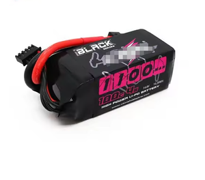 Black Series 1100/1300/1550mAh 4S 6S <b>Lipo</b> <b>Battery</b> 14.8V 22.2V FPV Racing Drone - Product Image 6