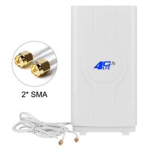 Para <span class=keywords><strong>Huawei</strong></span> 4G LTE Amplificador interno Antena plana Mimo TS9/CRC9/SMA para uso en interiores Antena plana - Product Image 1